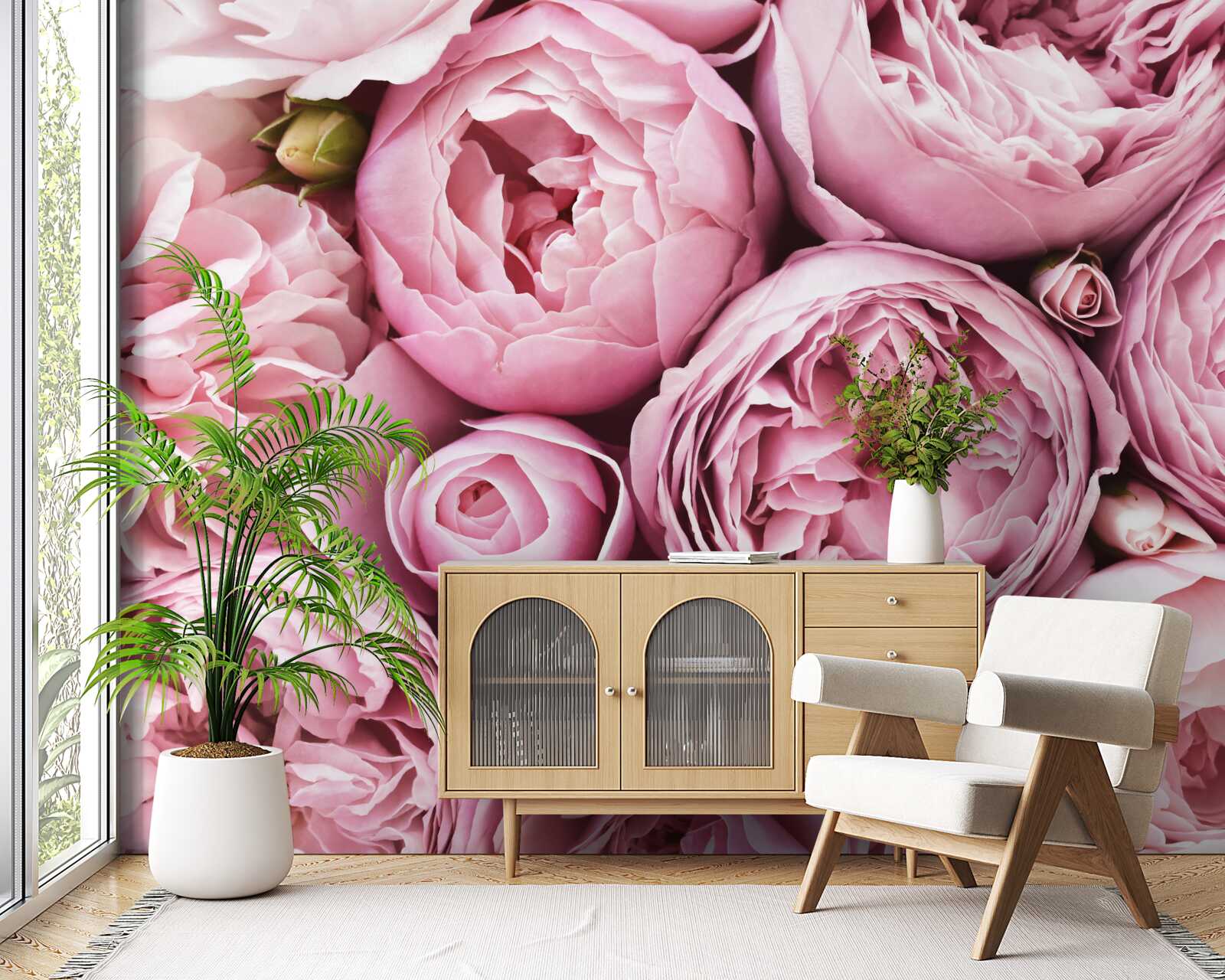 Fototapeta róża w bukiecie to niezapomniany widok