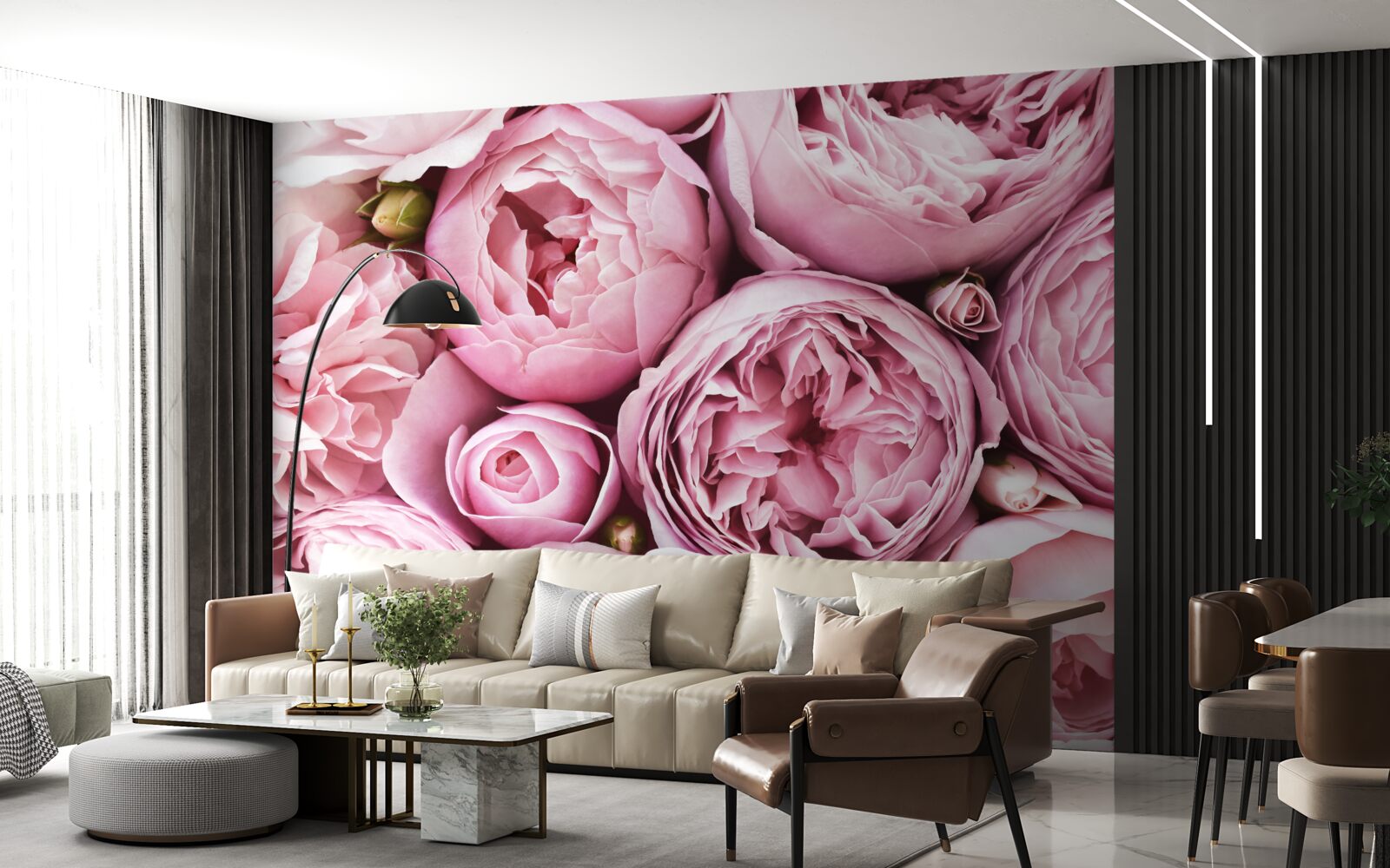 Fototapeta róża w bukiecie to niezapomniany widok