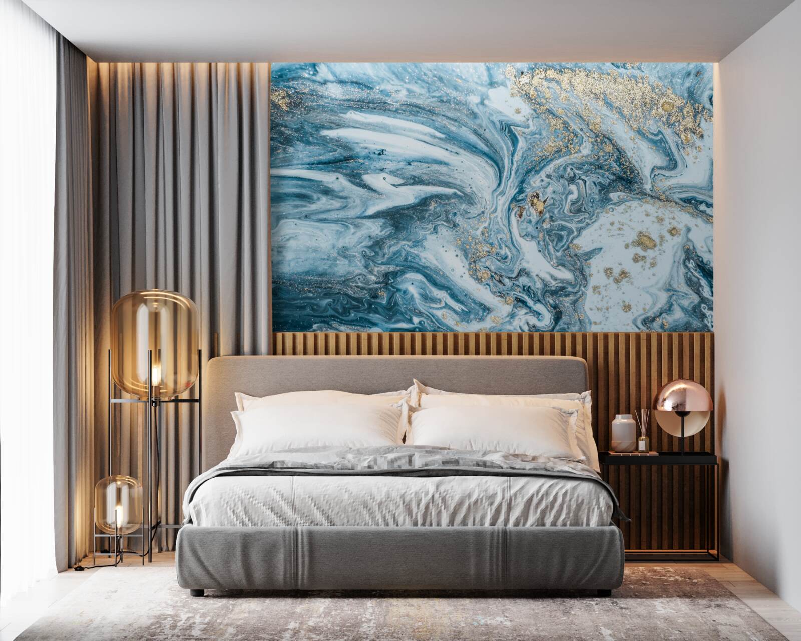 Fototapeta turkis niebieski płyn