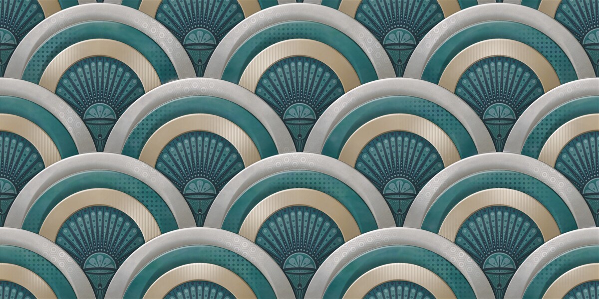 Fototapeta abstrakcja głośnych fal morskich