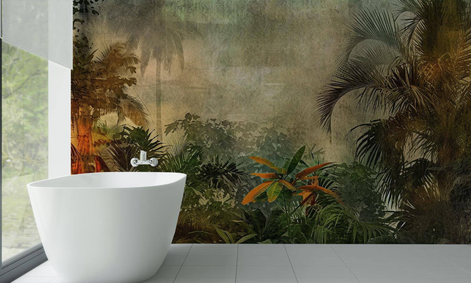 Fototapeta bujna flora w lasach tropikalnych