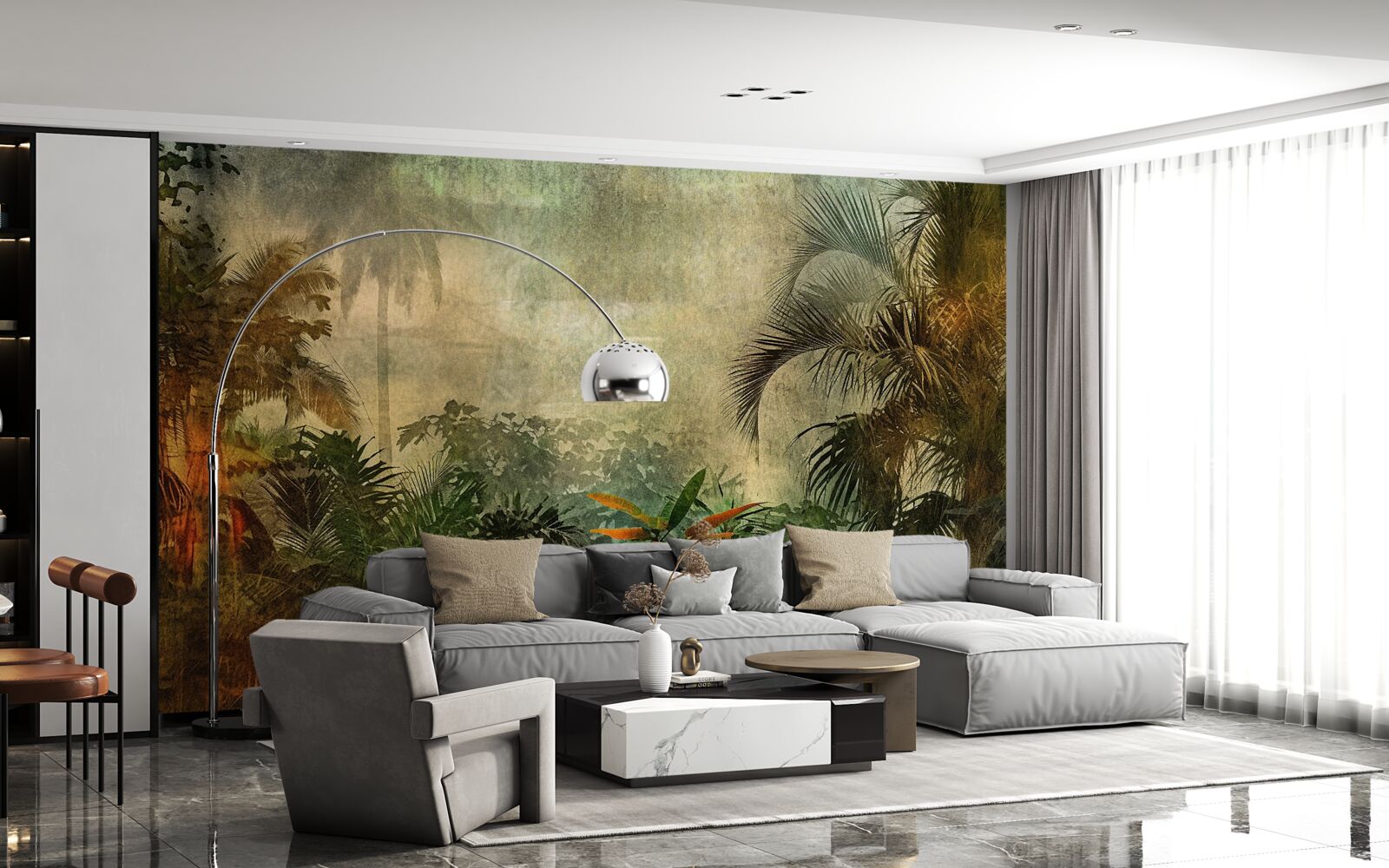 Fototapeta bujna flora w lasach tropikalnych