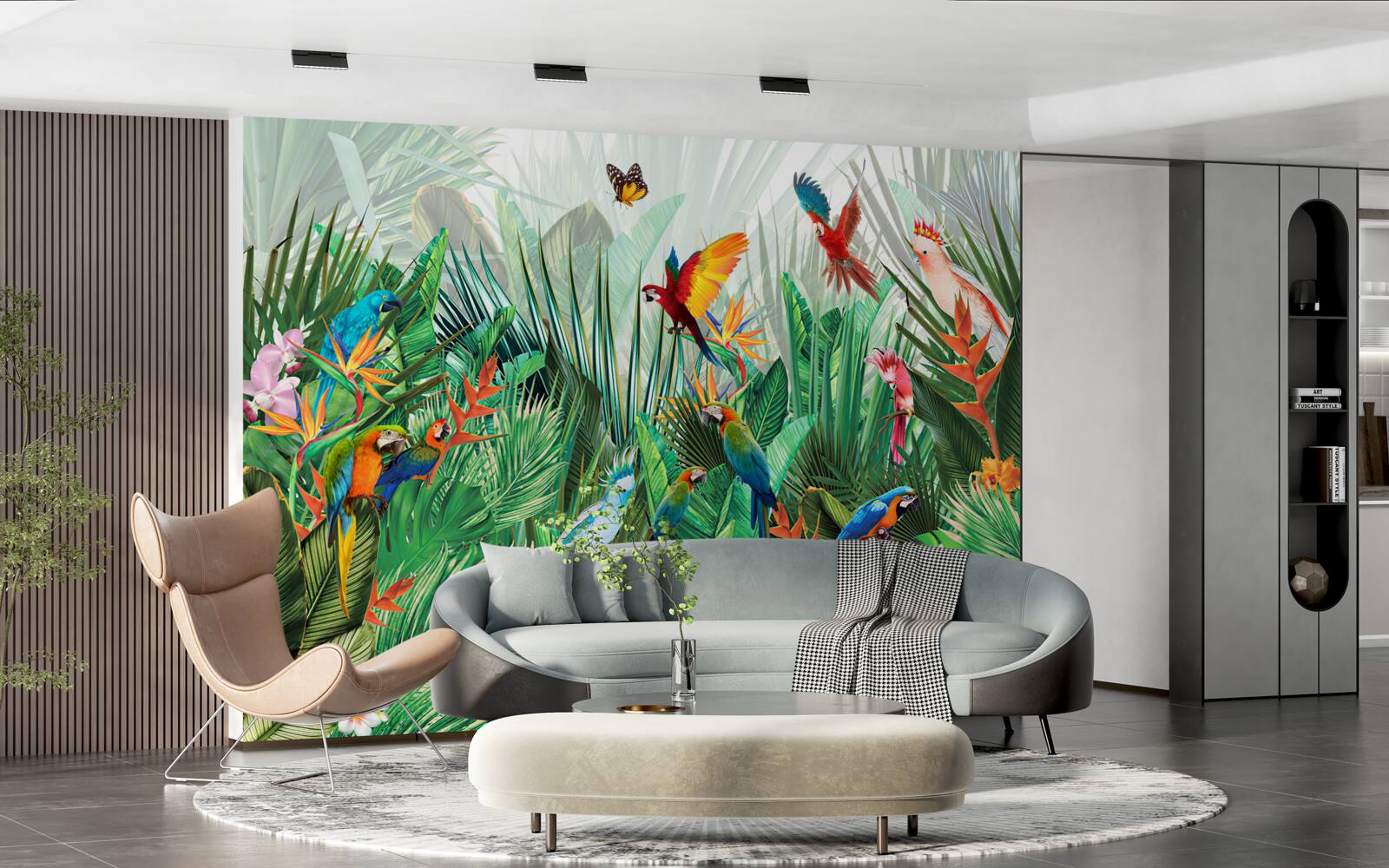 Fototapeta mieszkańcy dżungli