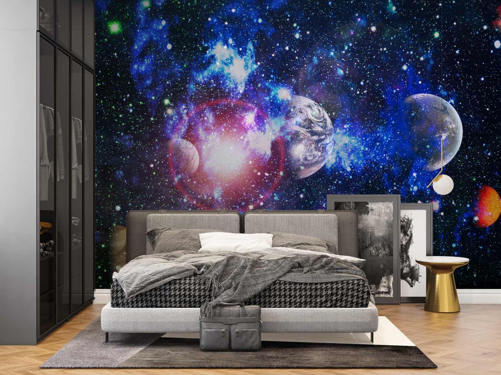 Fototapeta przestronny i tajemniczy wszechświat