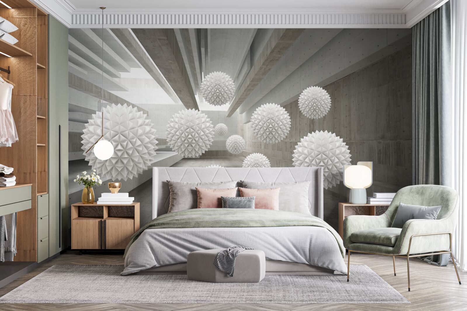 Fototapeta nieskończoność wzywa balony w swoje ramiona