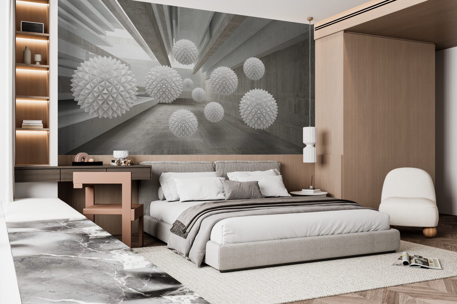 Fototapeta nieskończoność wzywa balony w swoje ramiona