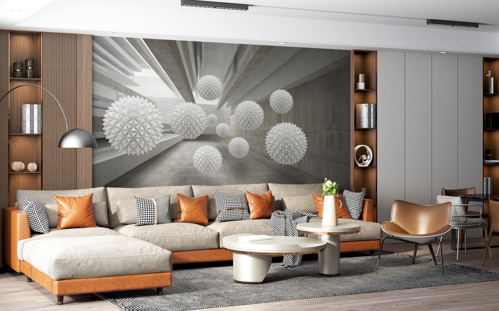 Fototapeta nieskończoność wzywa balony w swoje ramiona