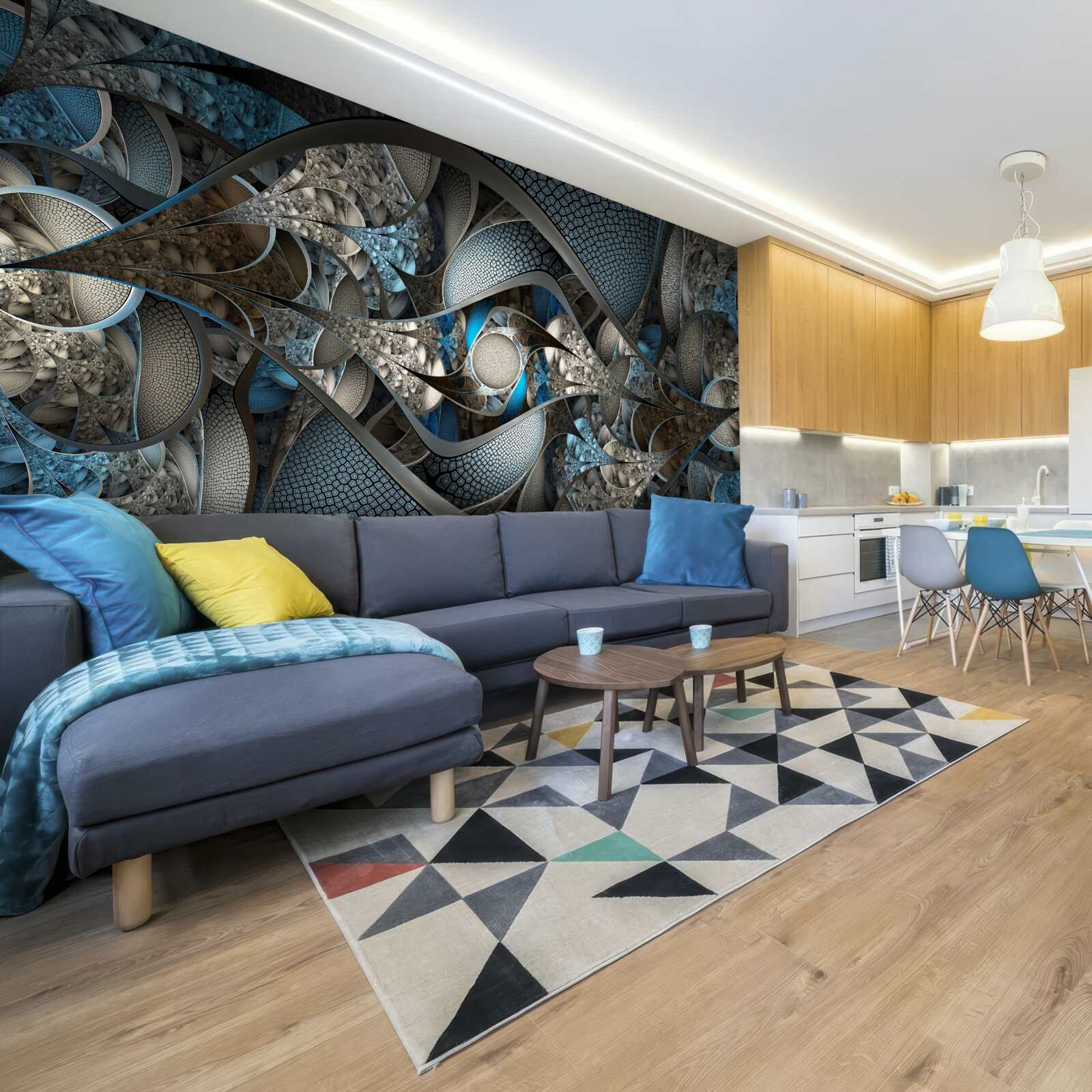 Fototapeta ekstrawaganckie abstrakcyjne tło