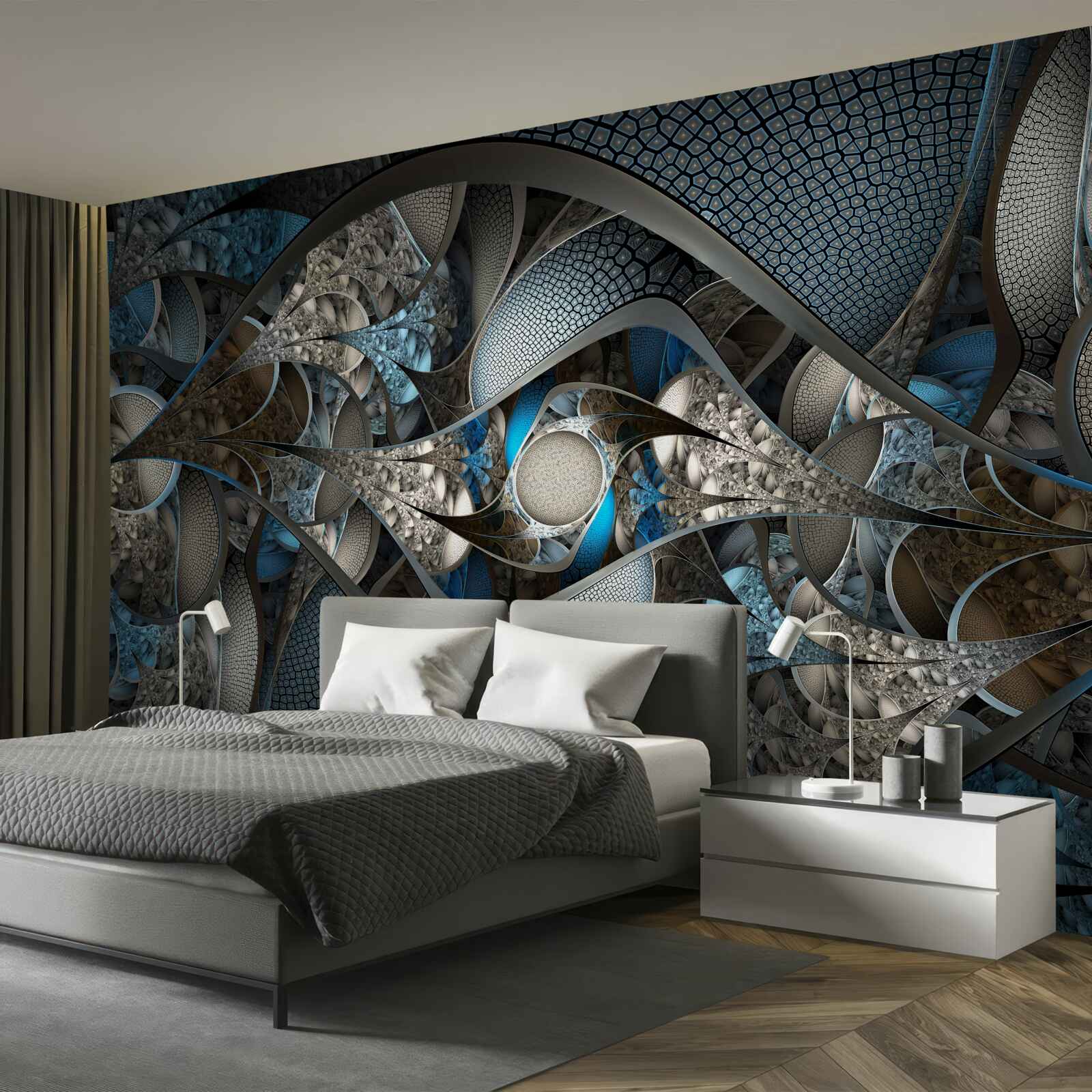 Fototapeta ekstrawaganckie abstrakcyjne tło