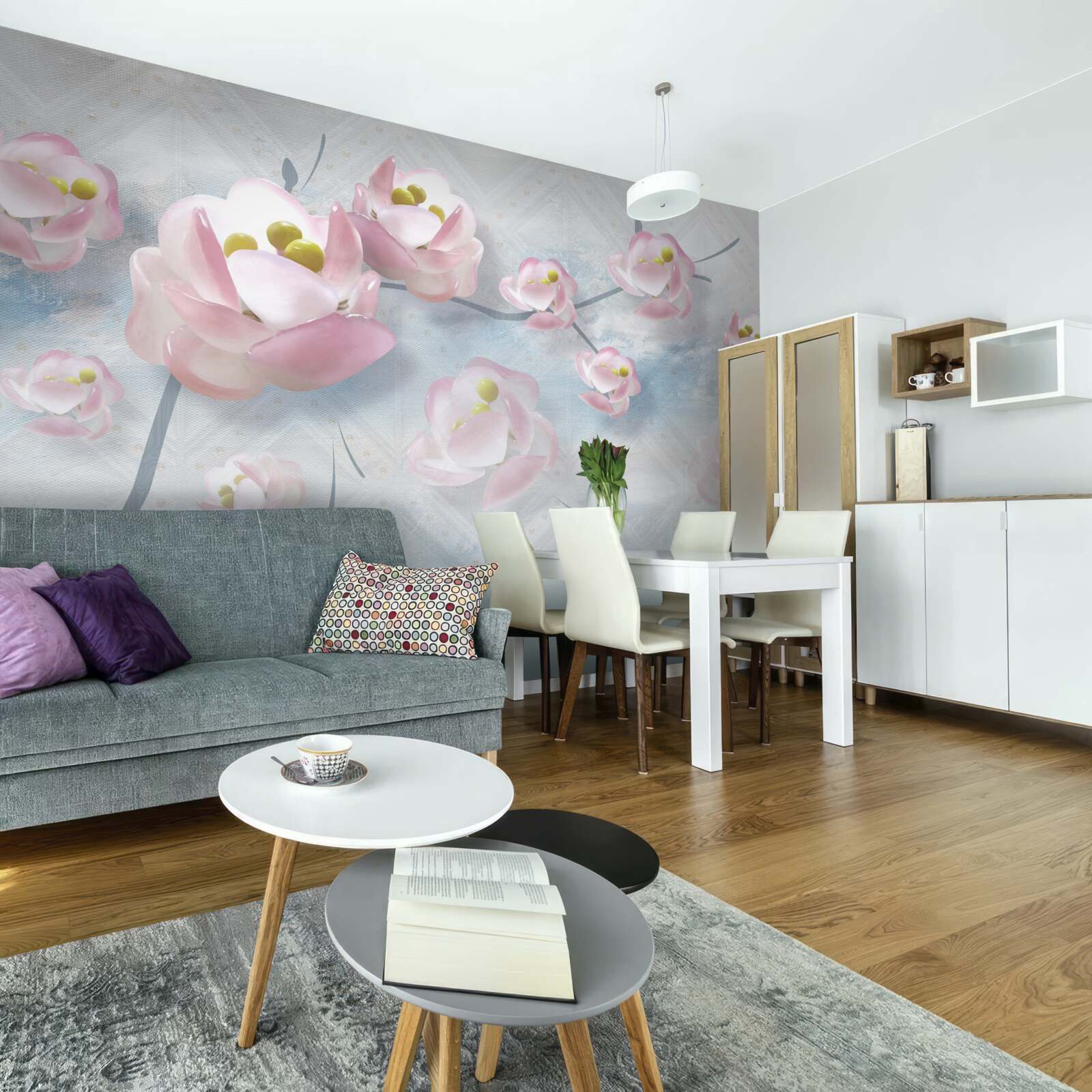 Fototapeta delikatne pąki nad życiodajnymi elementami