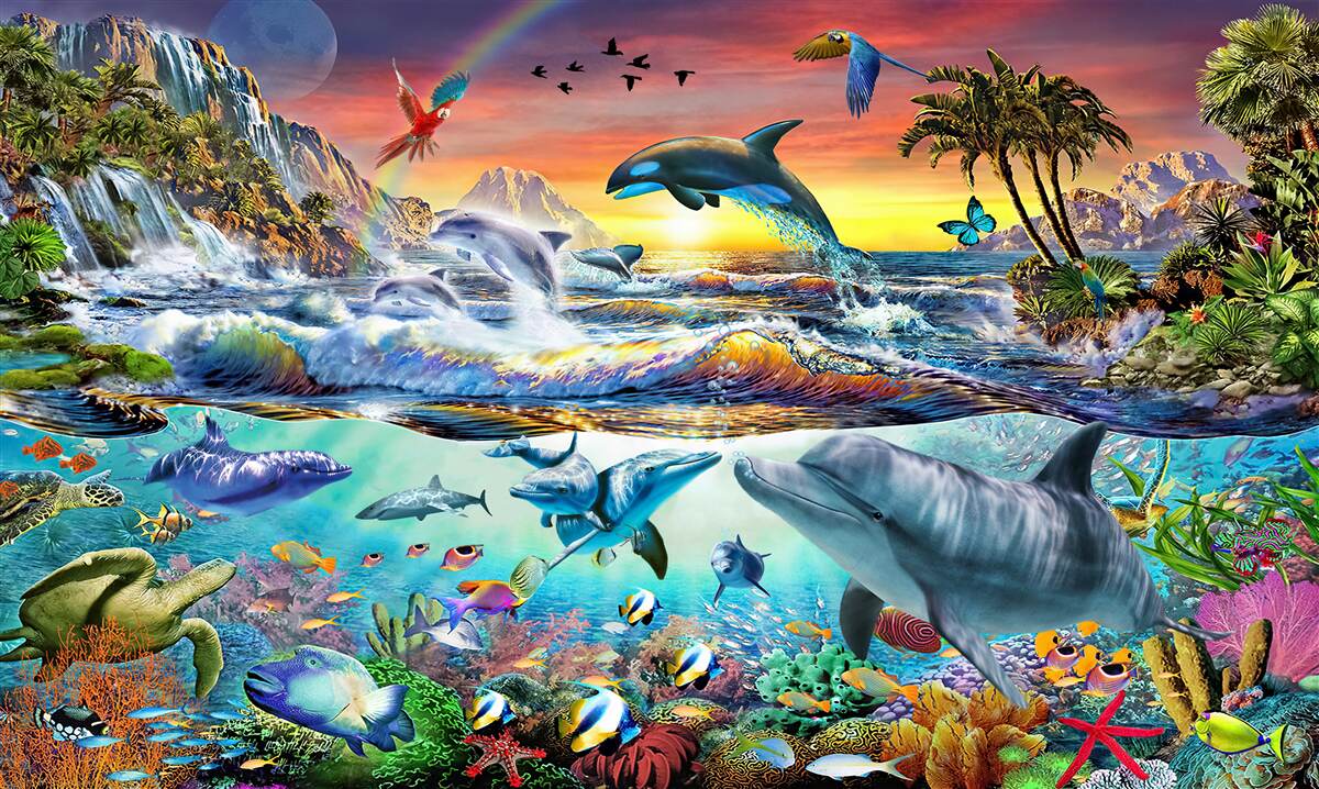 Fototapeta rajska zatoka