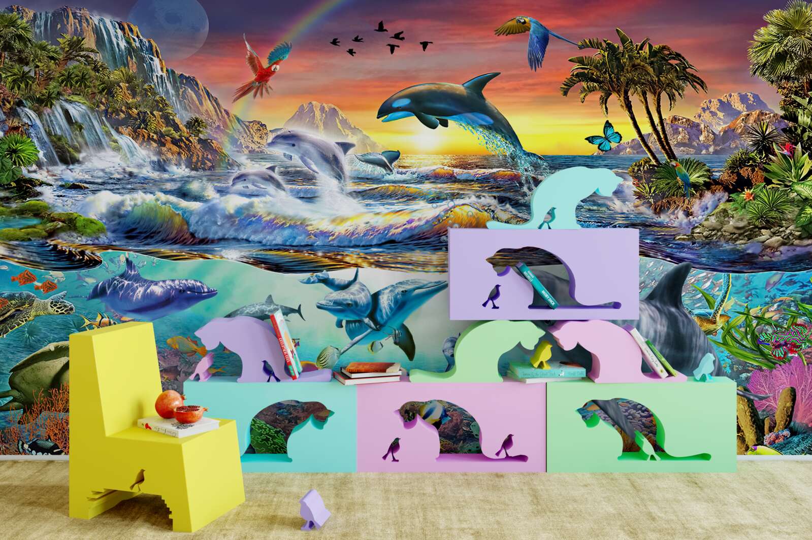 Fototapeta rajska zatoka