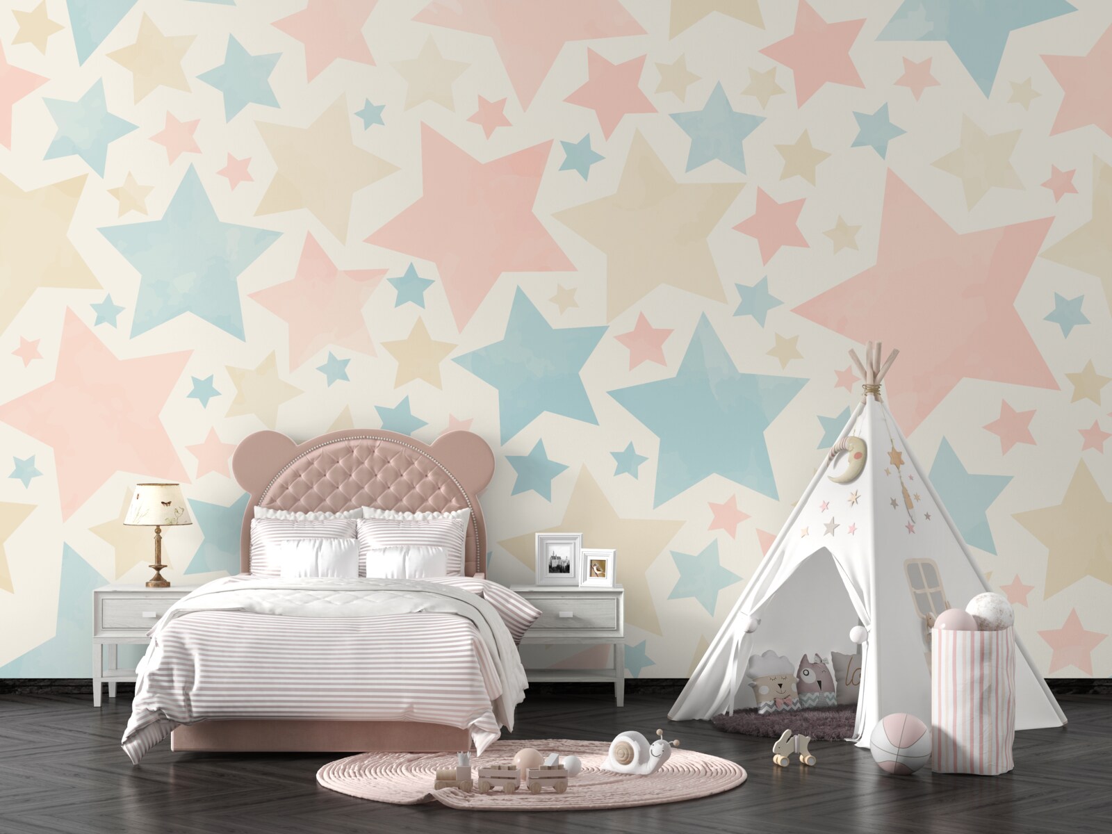 Fototapeta gwiazdy wszystkich kolorów