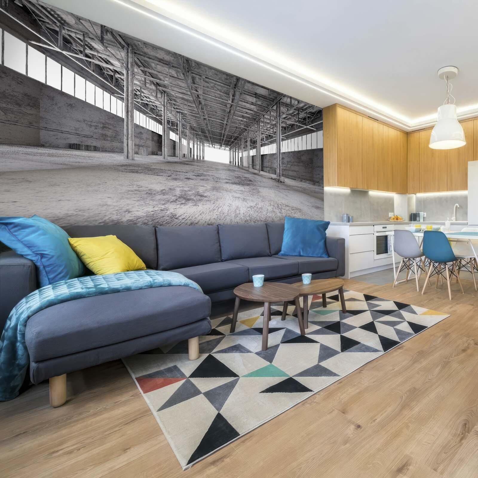 Fototapeta pracownia czarno-biała jest pusta