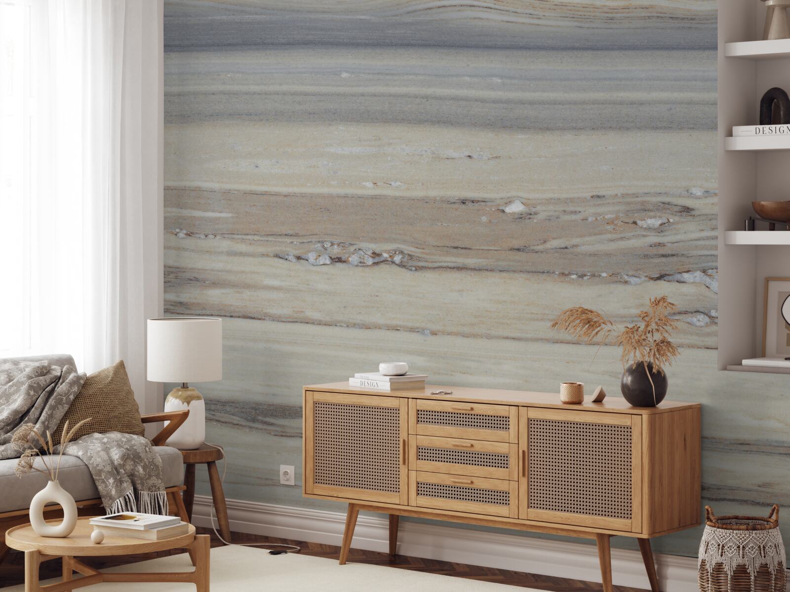 Fototapeta jasnoszary piasek morski