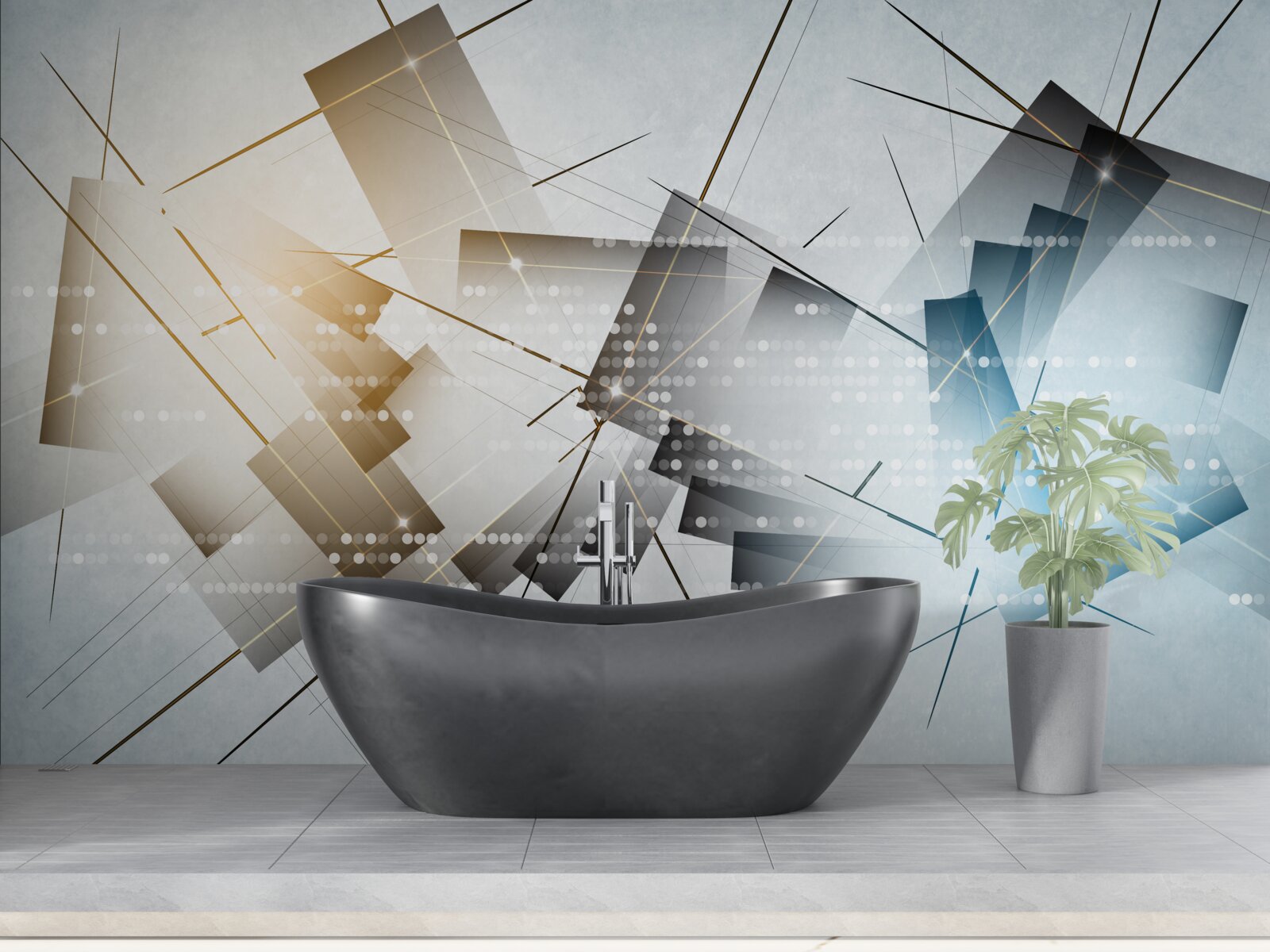 Fototapeta jasny blask na różnych obrazach