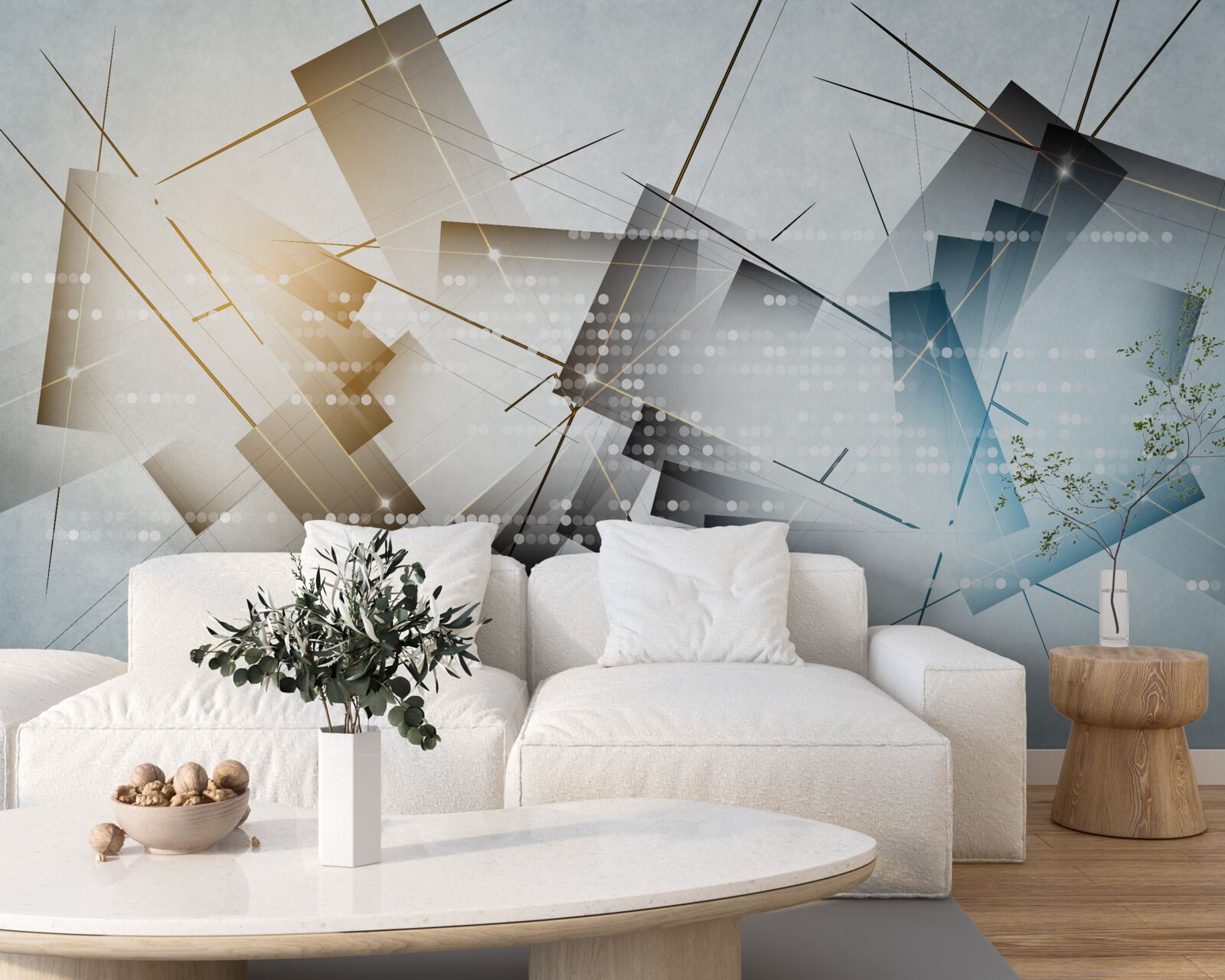 Fototapeta jasny blask na różnych obrazach