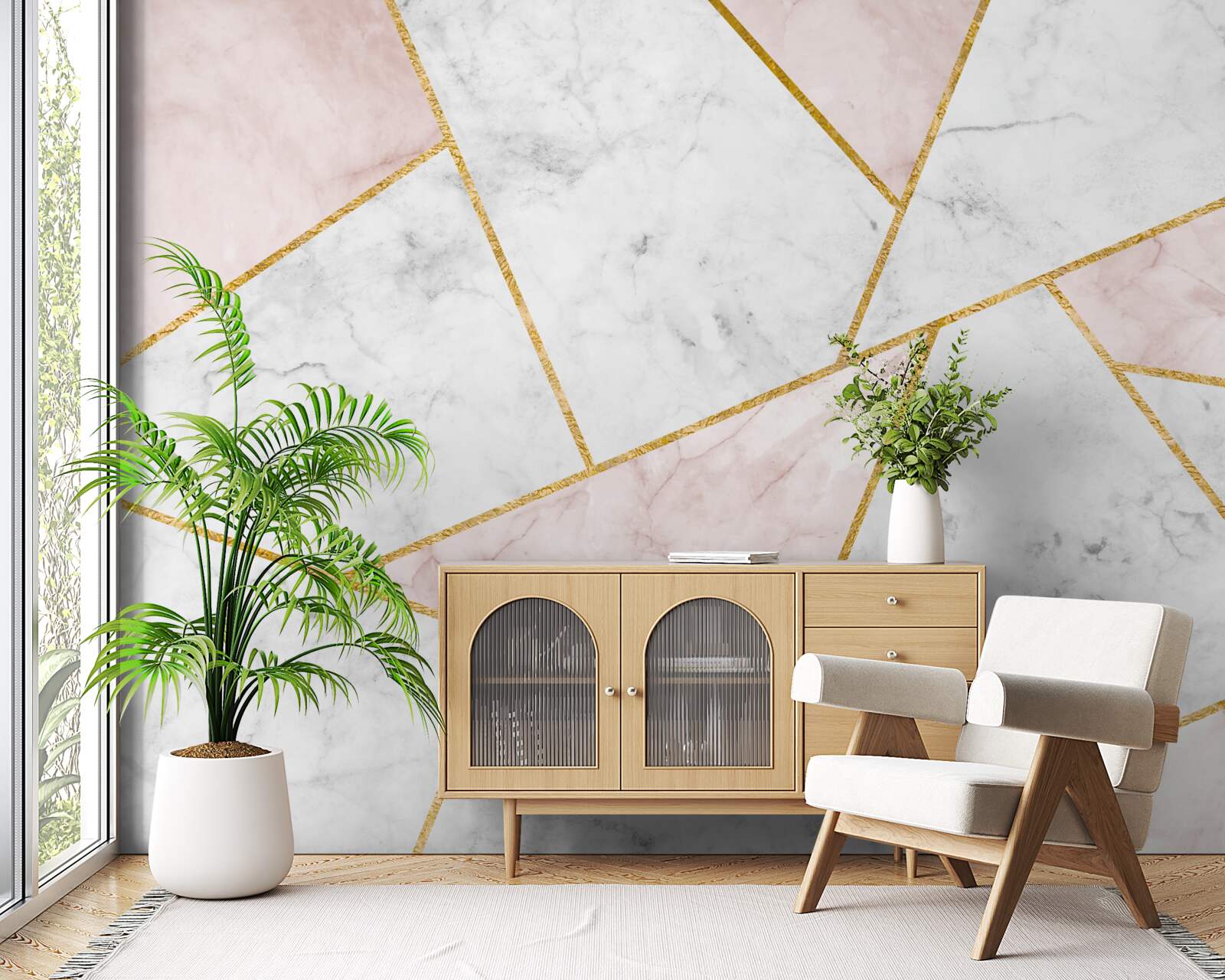 Fototapeta szary marmur o jednolitych kątach