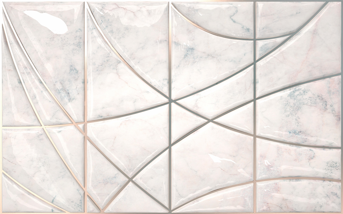 Fototapeta gładkie i wygładzone krzywe umieszczone są na jasnym tle