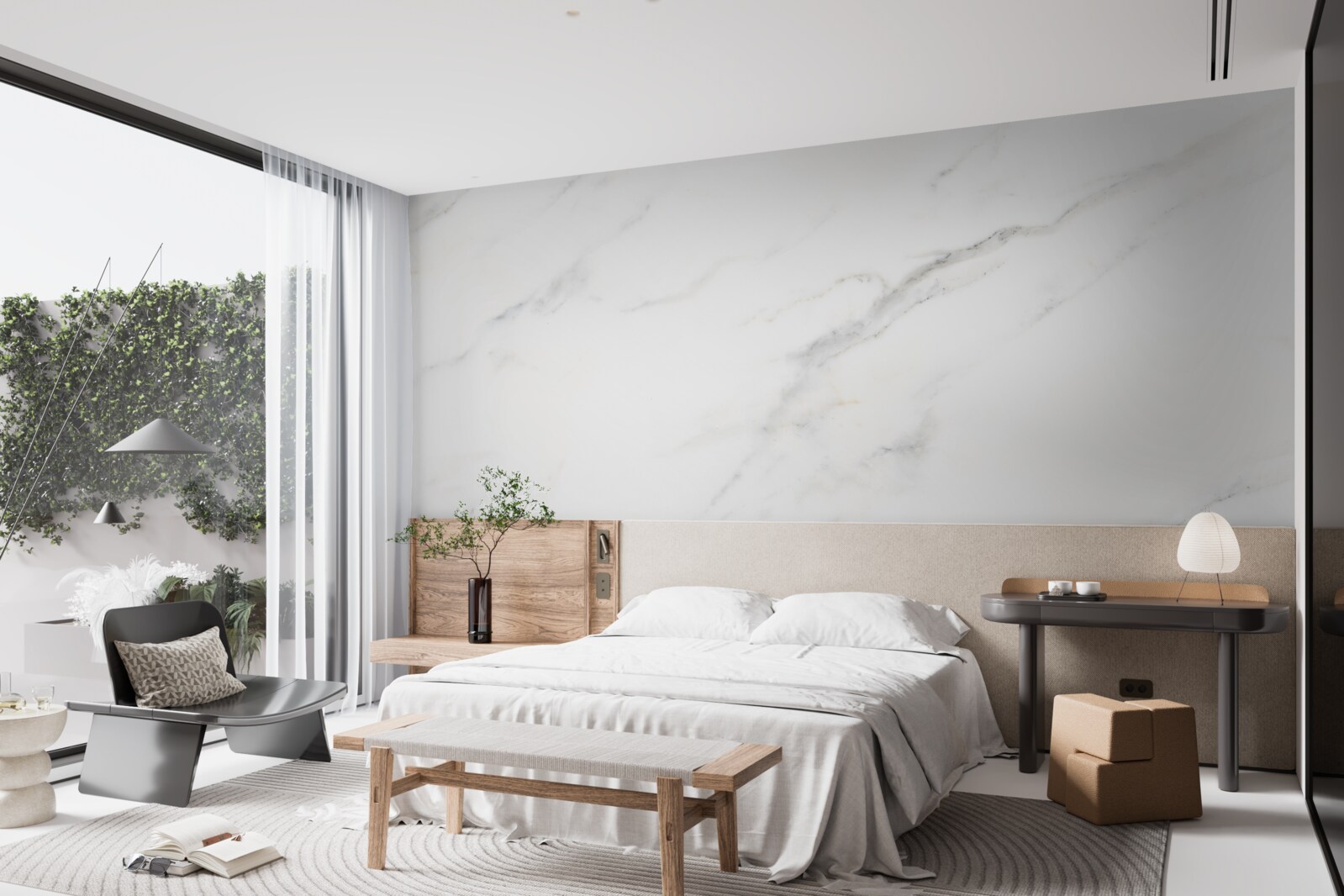 Fototapeta marmur śnieżnobiały