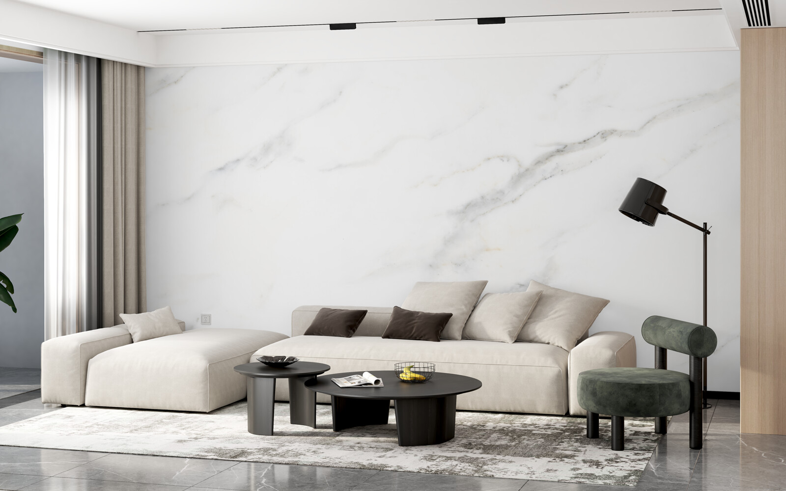 Fototapeta marmur śnieżnobiały