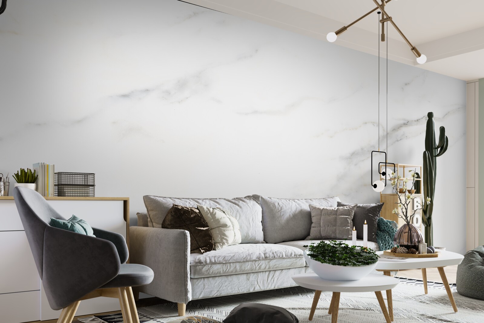 Fototapeta marmur śnieżnobiały