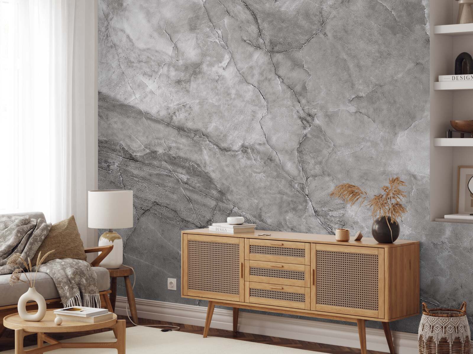 Fototapeta szary marmur