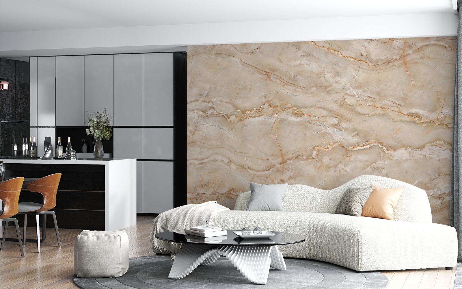 Fototapeta różowy marmur