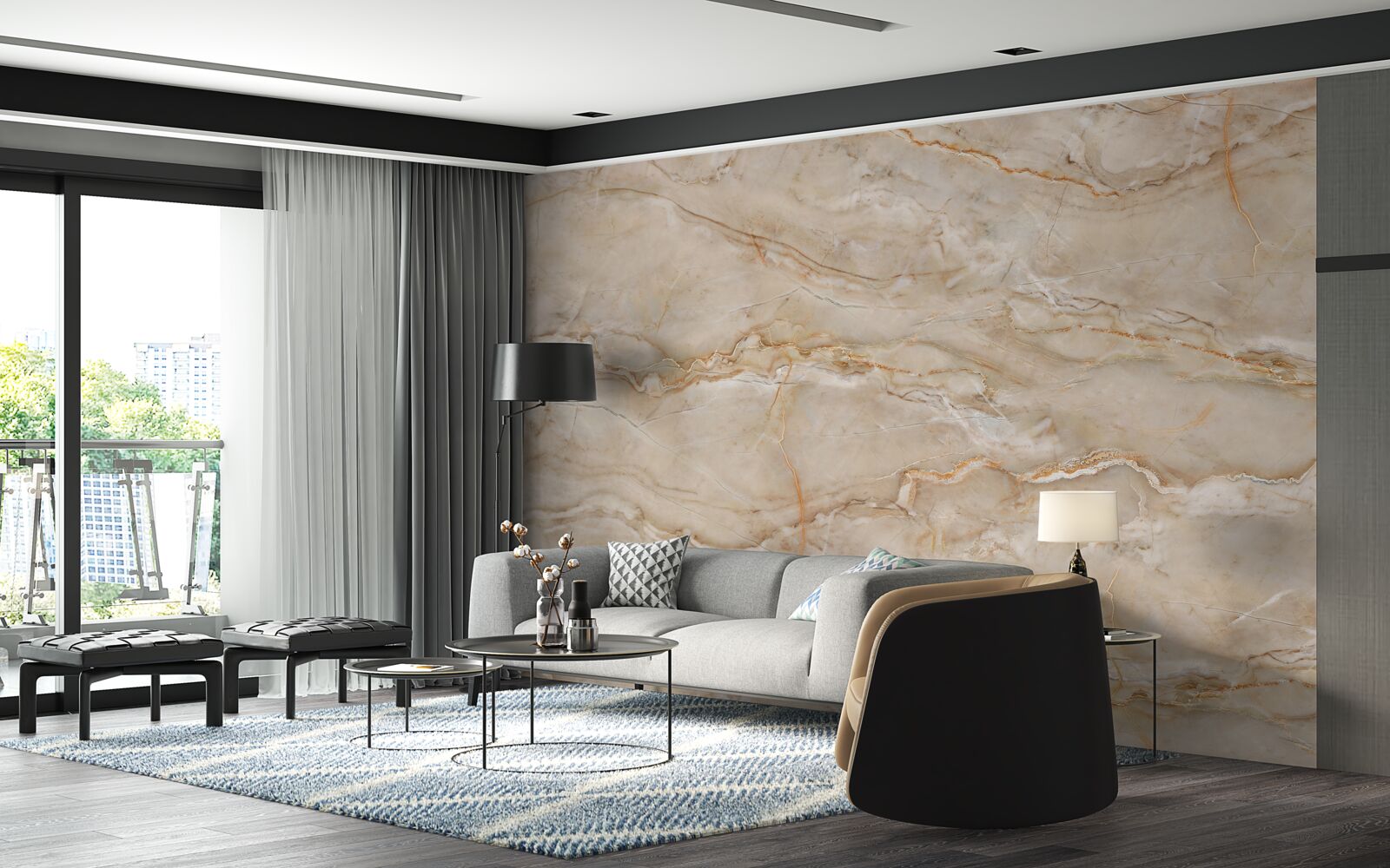 Fototapeta różowy marmur