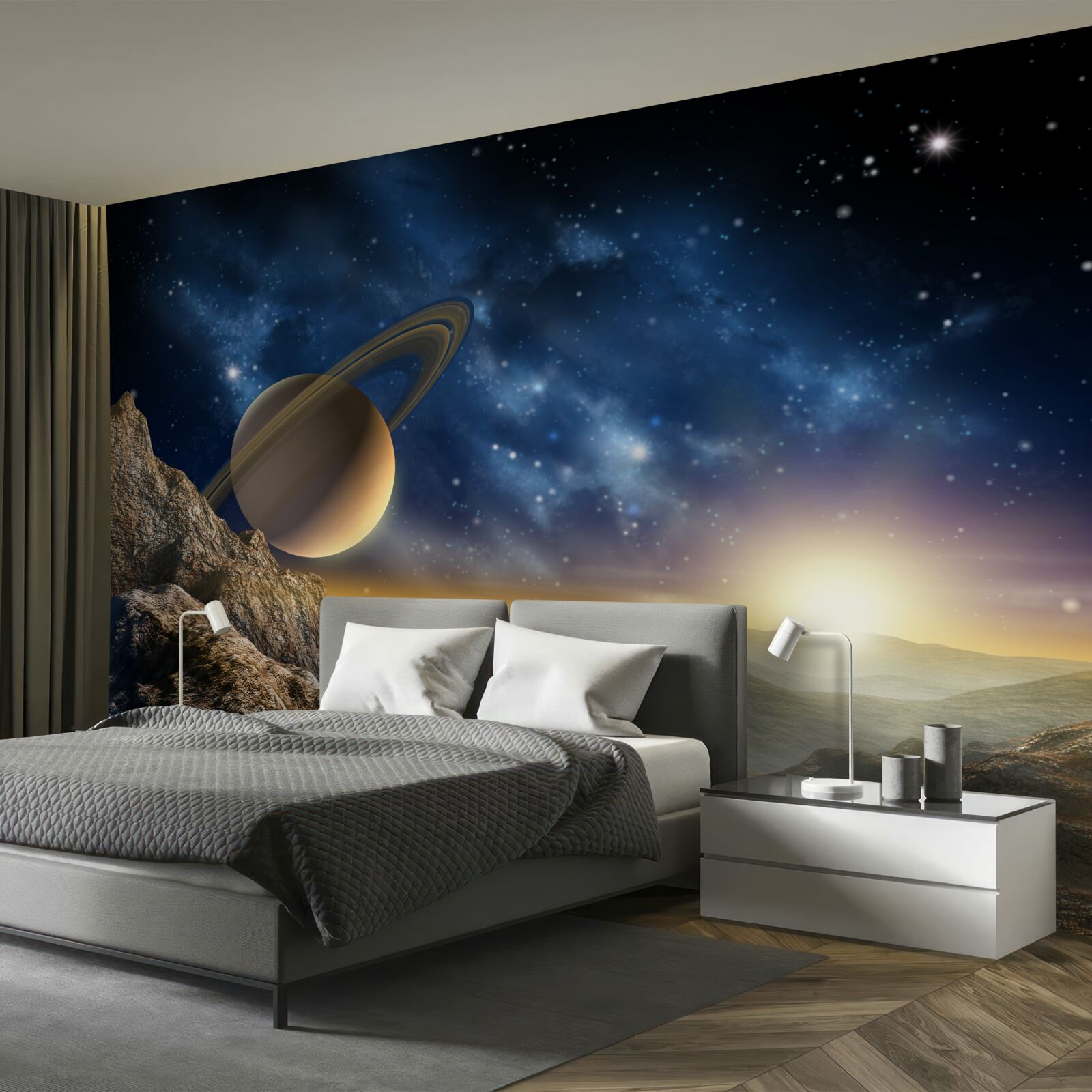 Fototapeta ziemia, wszechświat i atmosfera