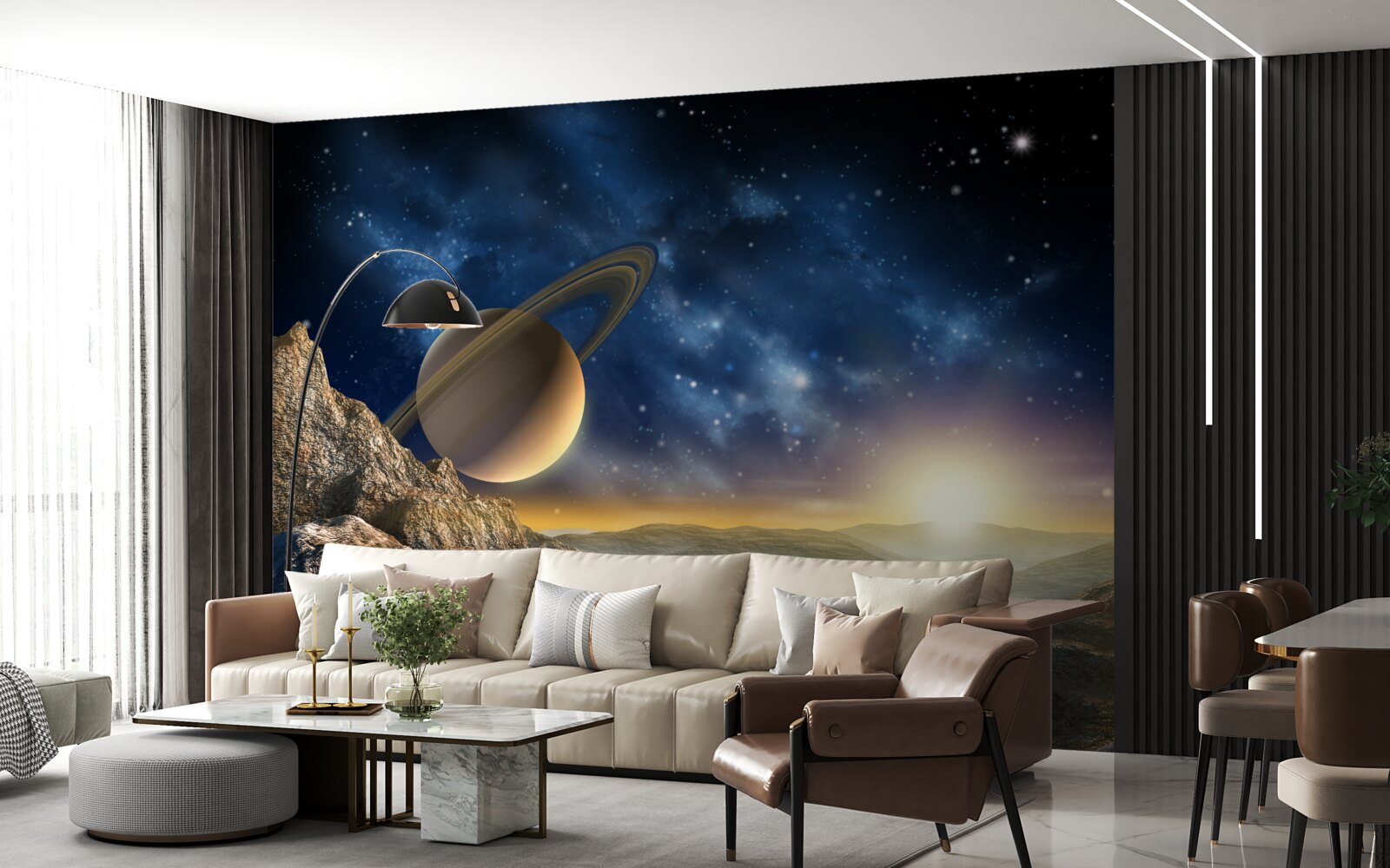 Fototapeta ziemia, wszechświat i atmosfera