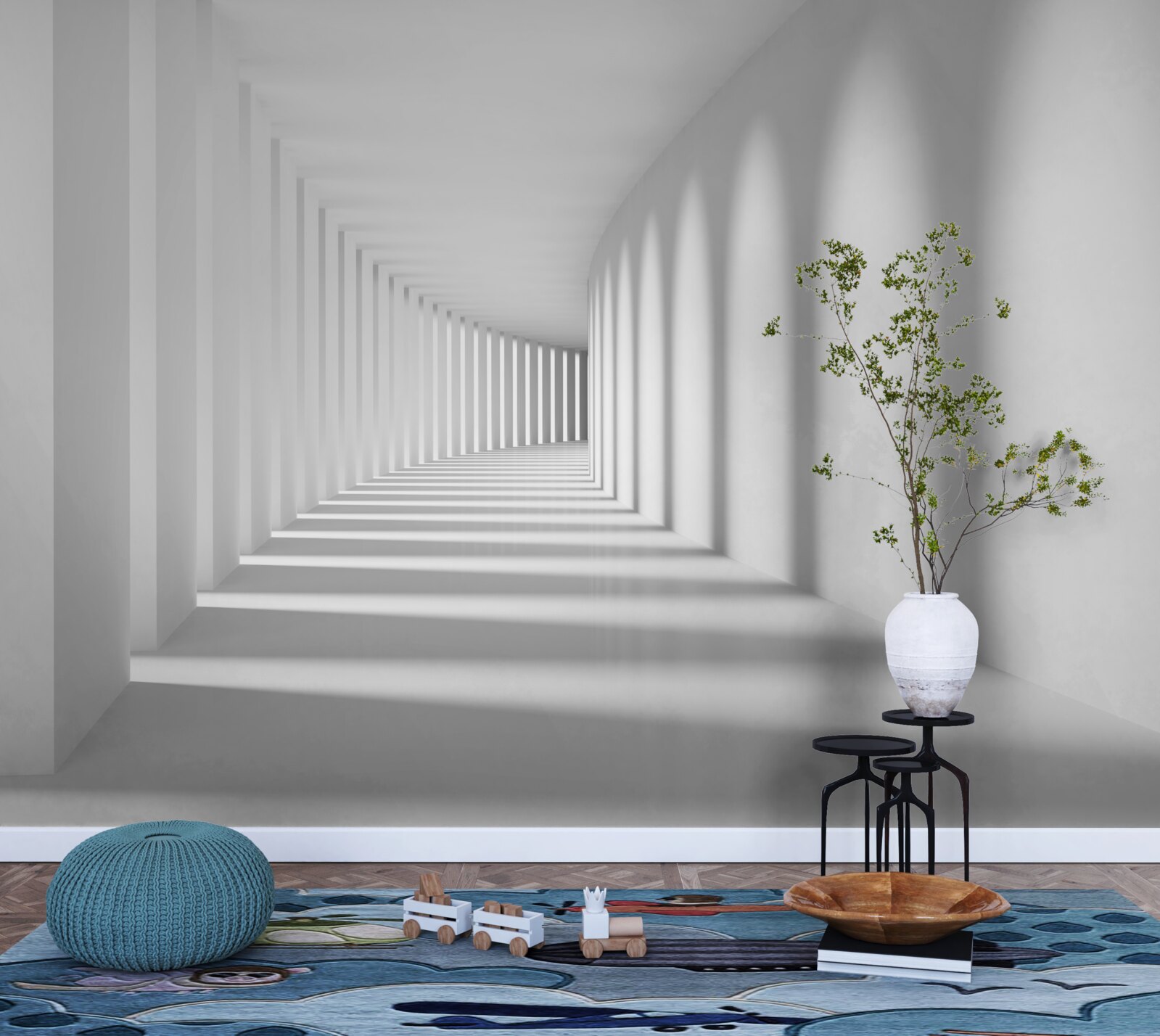 Fototapeta przejście albastra