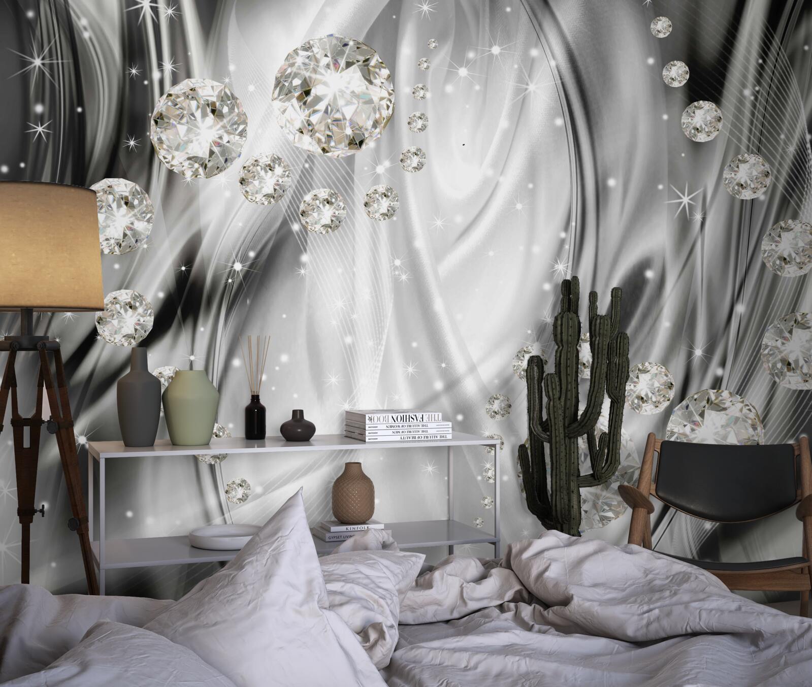 Fototapeta połysk srebra