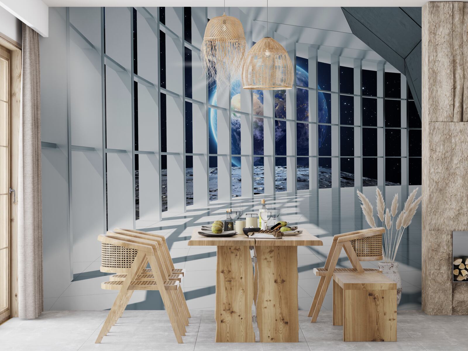 Fototapeta korytarz 3d