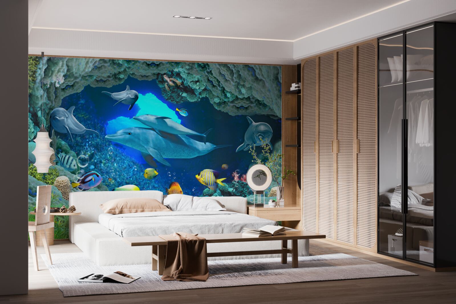 Fototapeta akwarium ścienne i słodkowodne