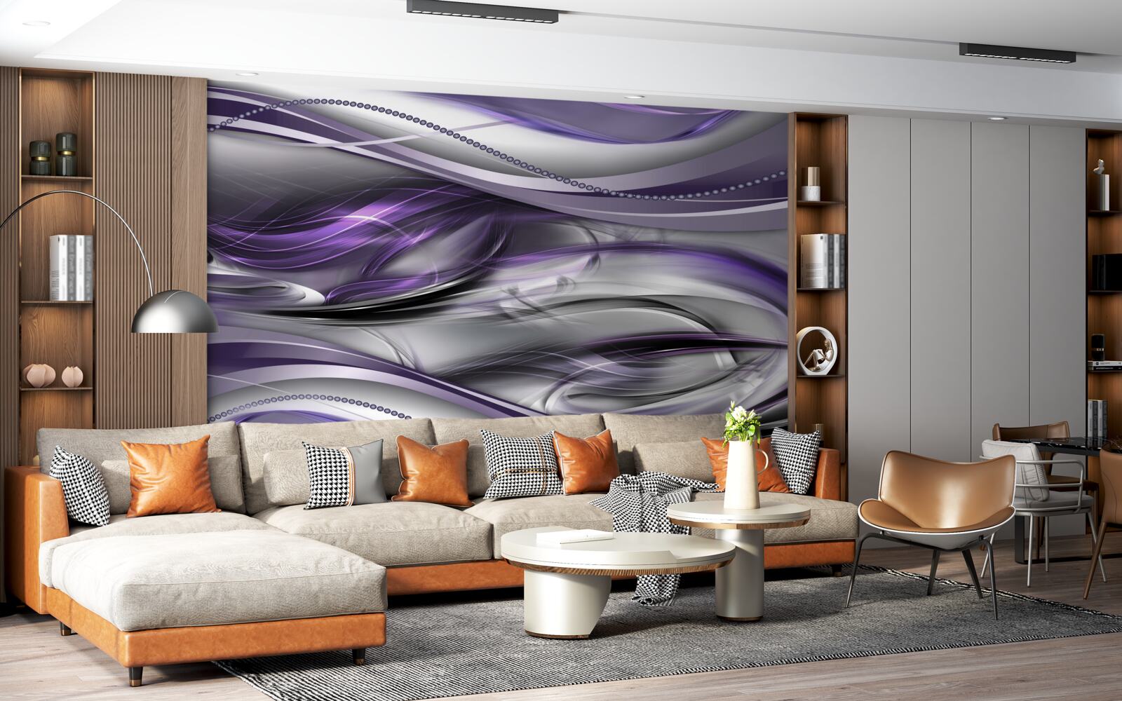 Fototapeta streszczenie fioletowy obraz