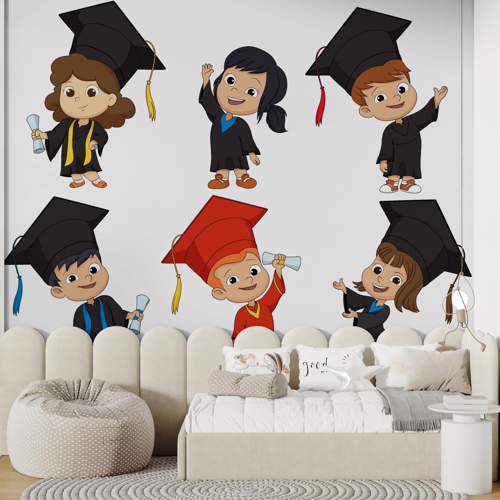 Fototapeta dzieci absolwentów