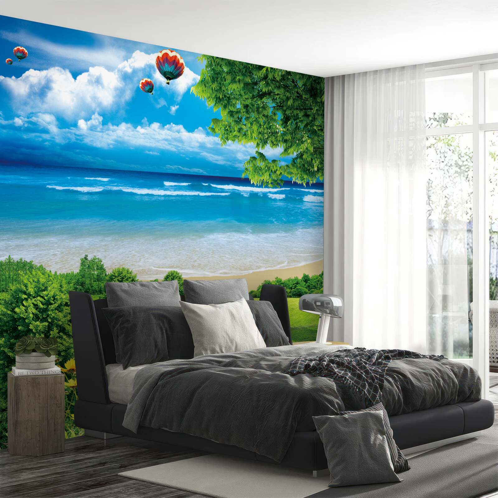 Fototapeta droga do idyllicznego wybrzeża