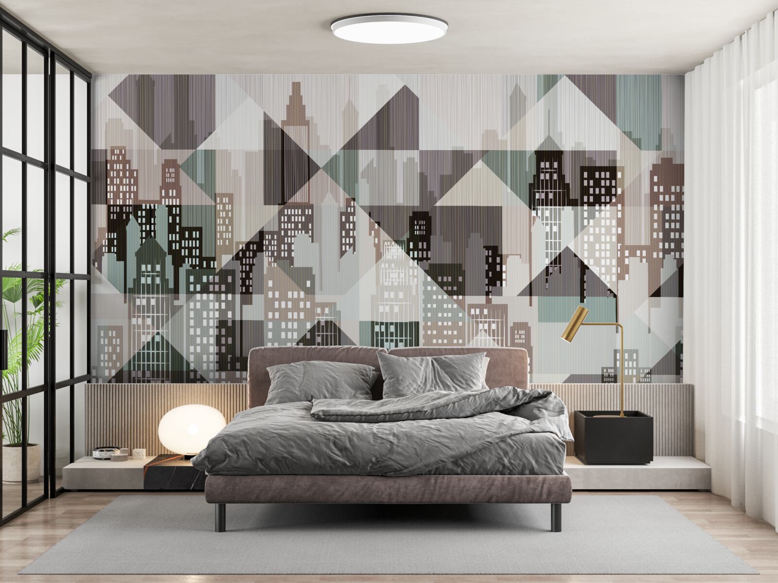 Fototapeta domy w stylu abstrakcyjnym