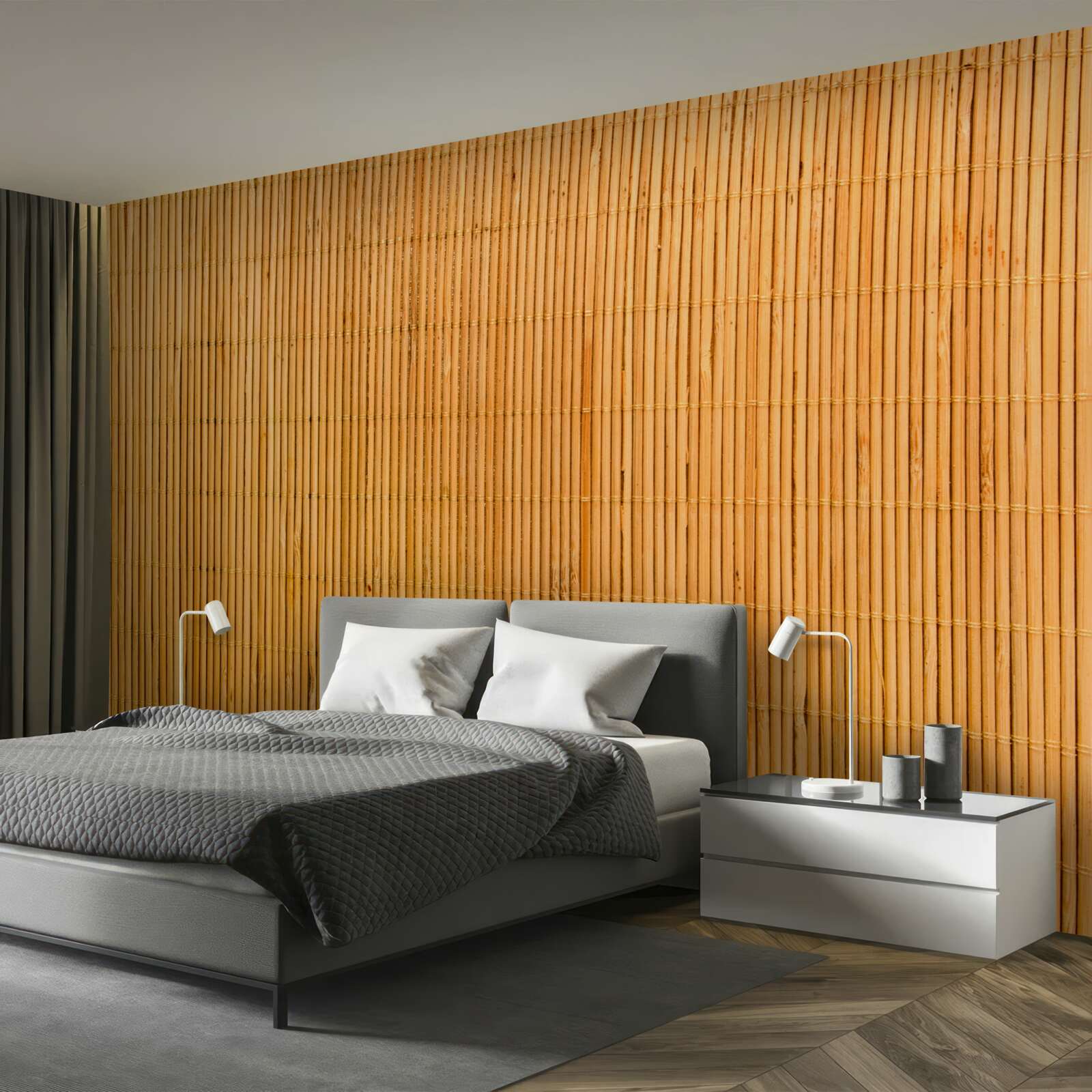 Fototapeta tabletka do serwowania bułek