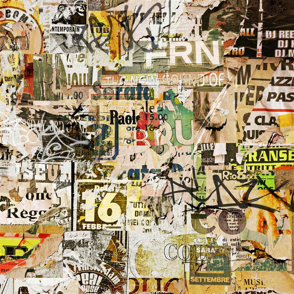 Fototapeta znaki informacyjne i znaki drogowe