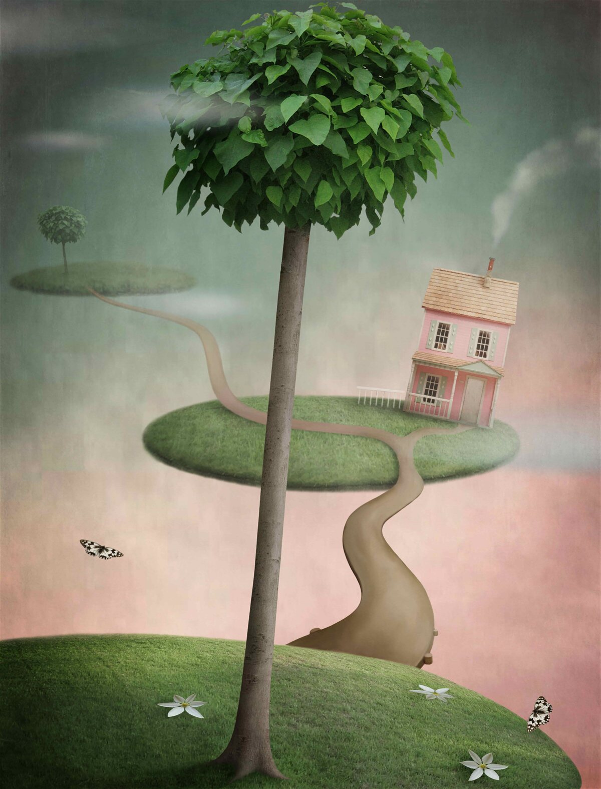 Fototapeta zaciszny domek