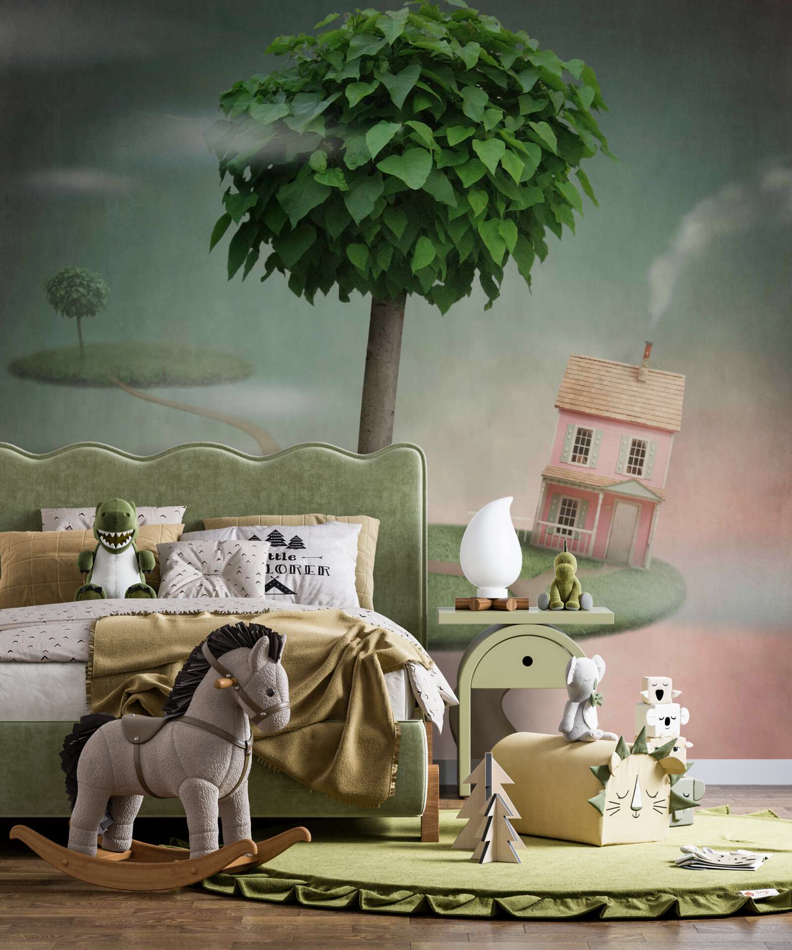 Fototapeta zaciszny domek