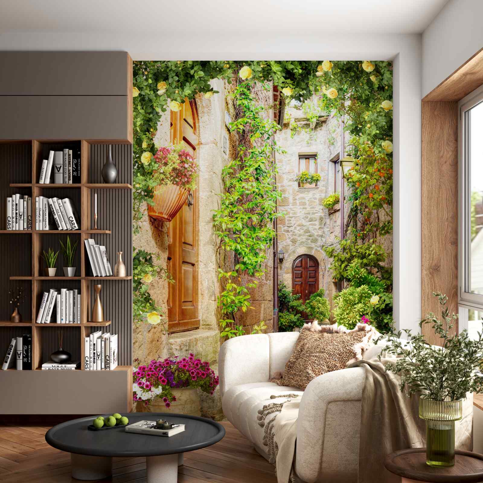 Fototapeta wąska ulica miasta