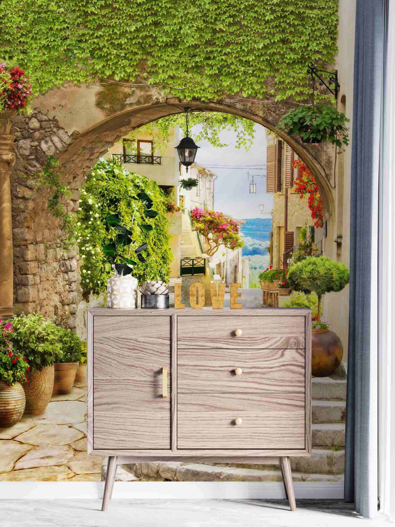 Fototapeta ścieżka od alei do morza