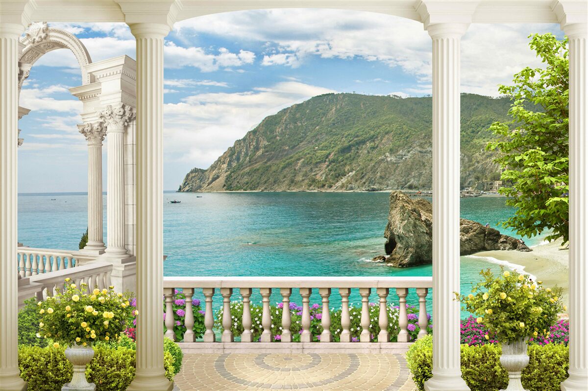 Fototapeta kolumny morskie