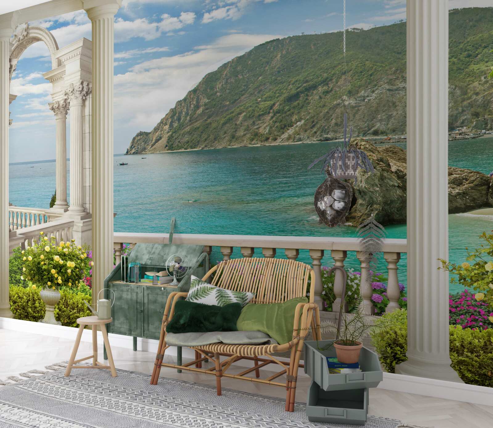 Fototapeta kolumny morskie