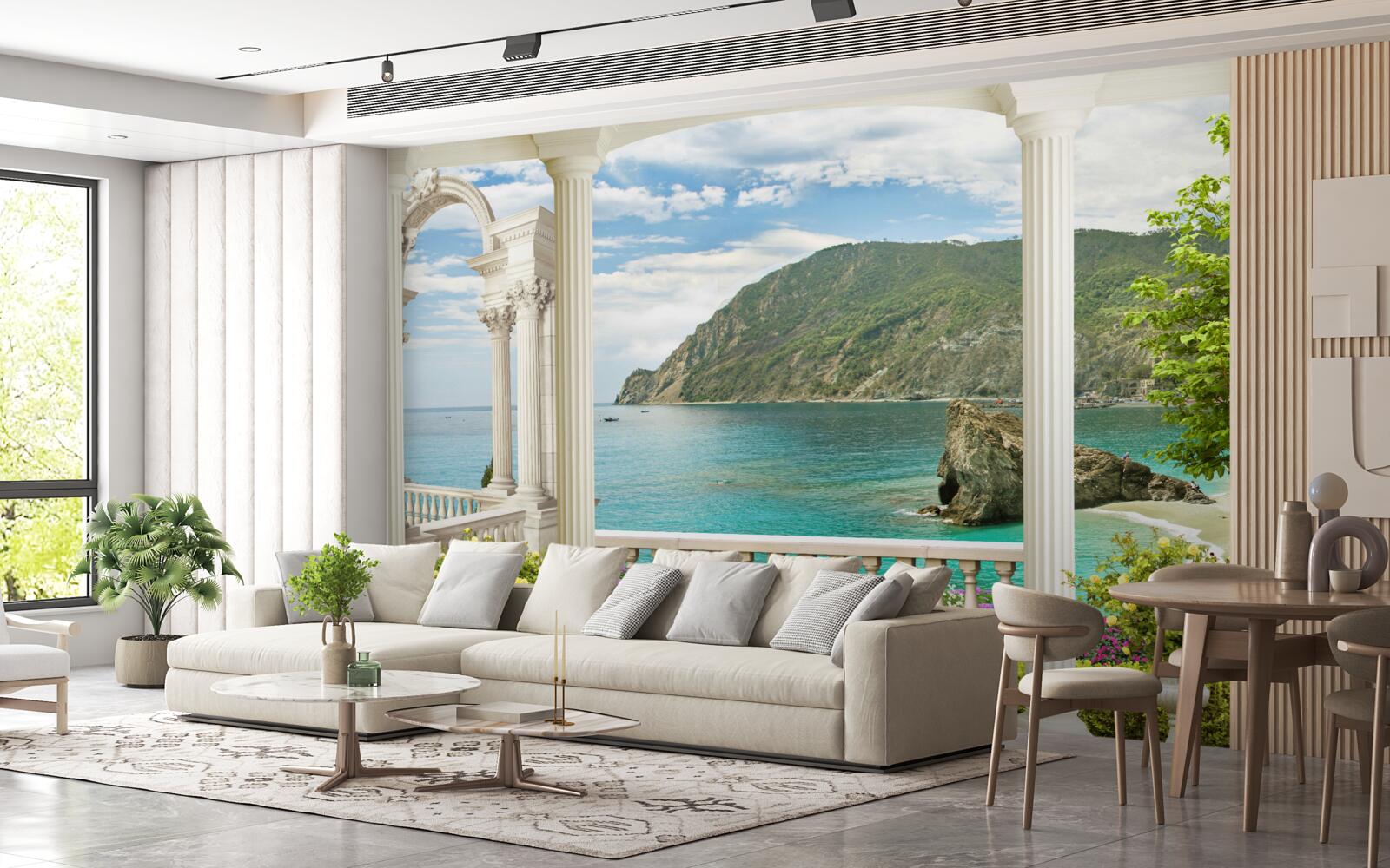 Fototapeta kolumny morskie