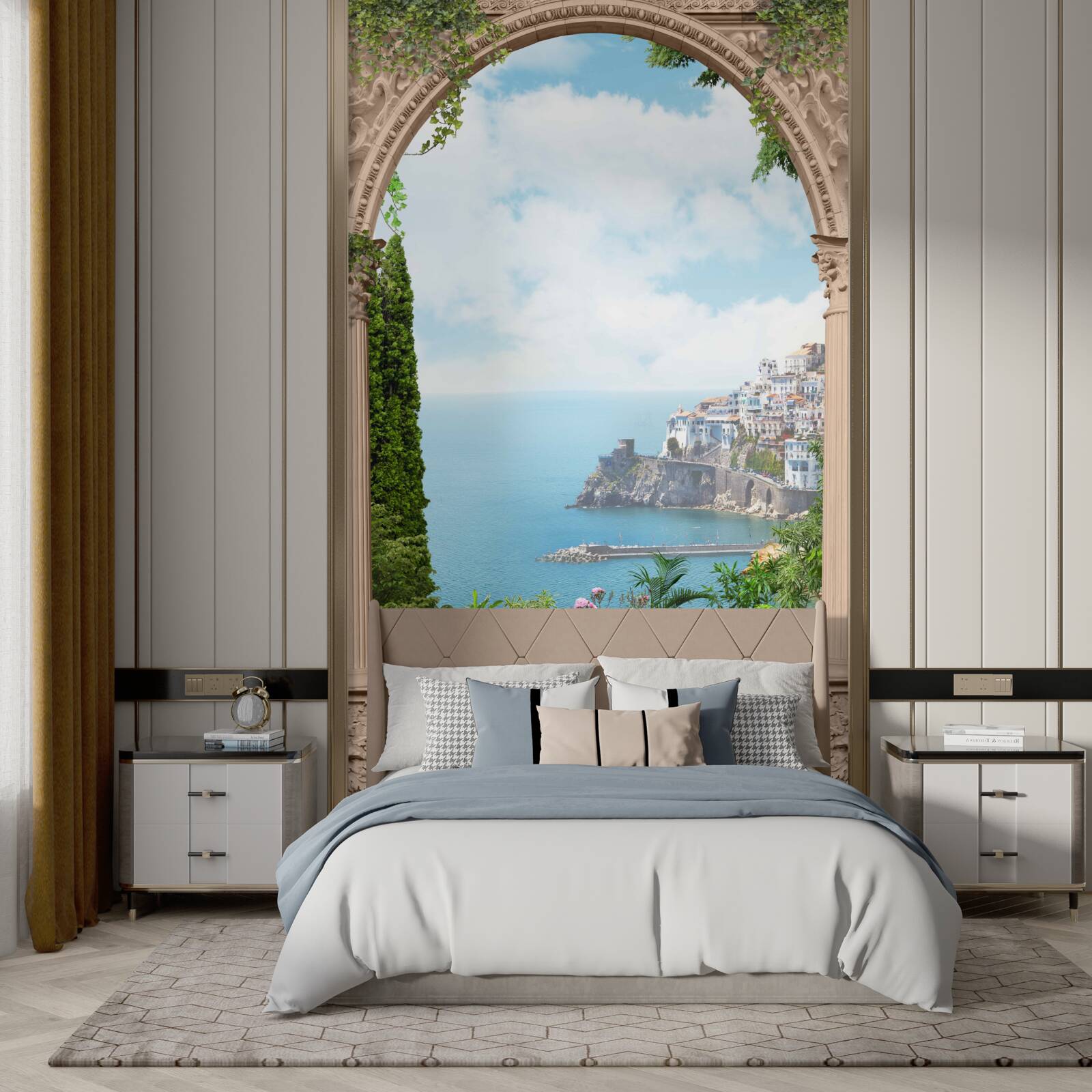 Fototapeta krajobraz zatoki we włoszech