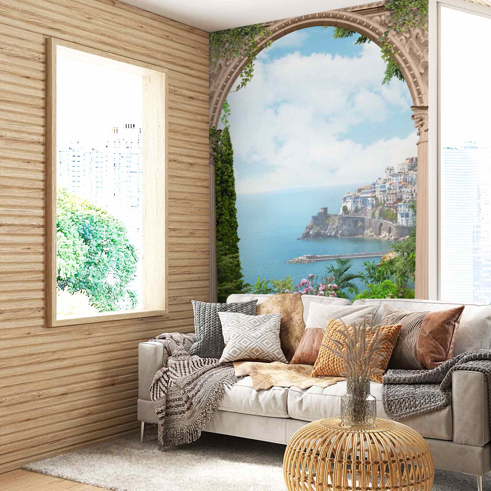 Fototapeta krajobraz zatoki we włoszech